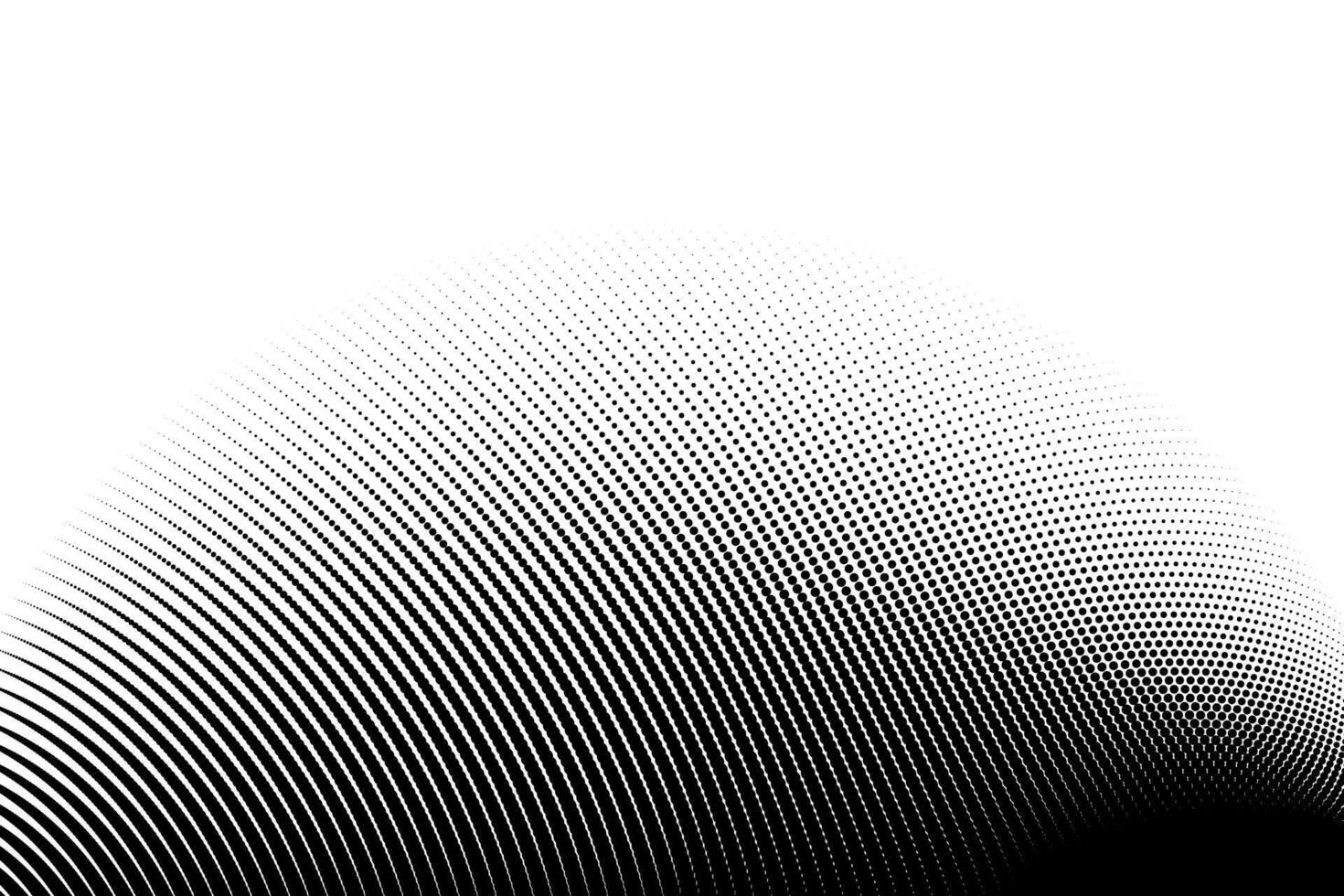 Gradient gepunktet Halbton Hintergrund. Halbton Muster Textur überlagern. abstrakt Schwarz, Weiss, Punkte. Vektor Illustration