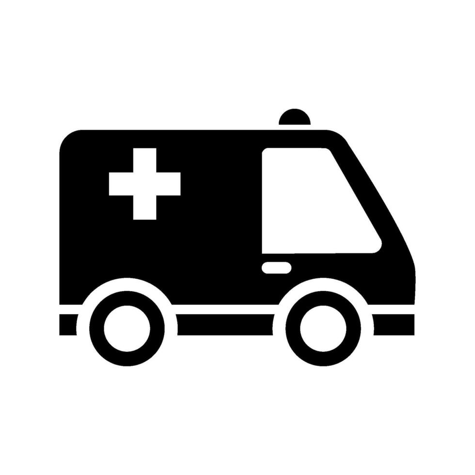 Krankenwagen Symbol Vektor Design Vorlage