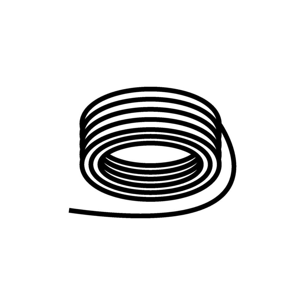 Draht Kabel Symbol Vektor Design Vorlagen