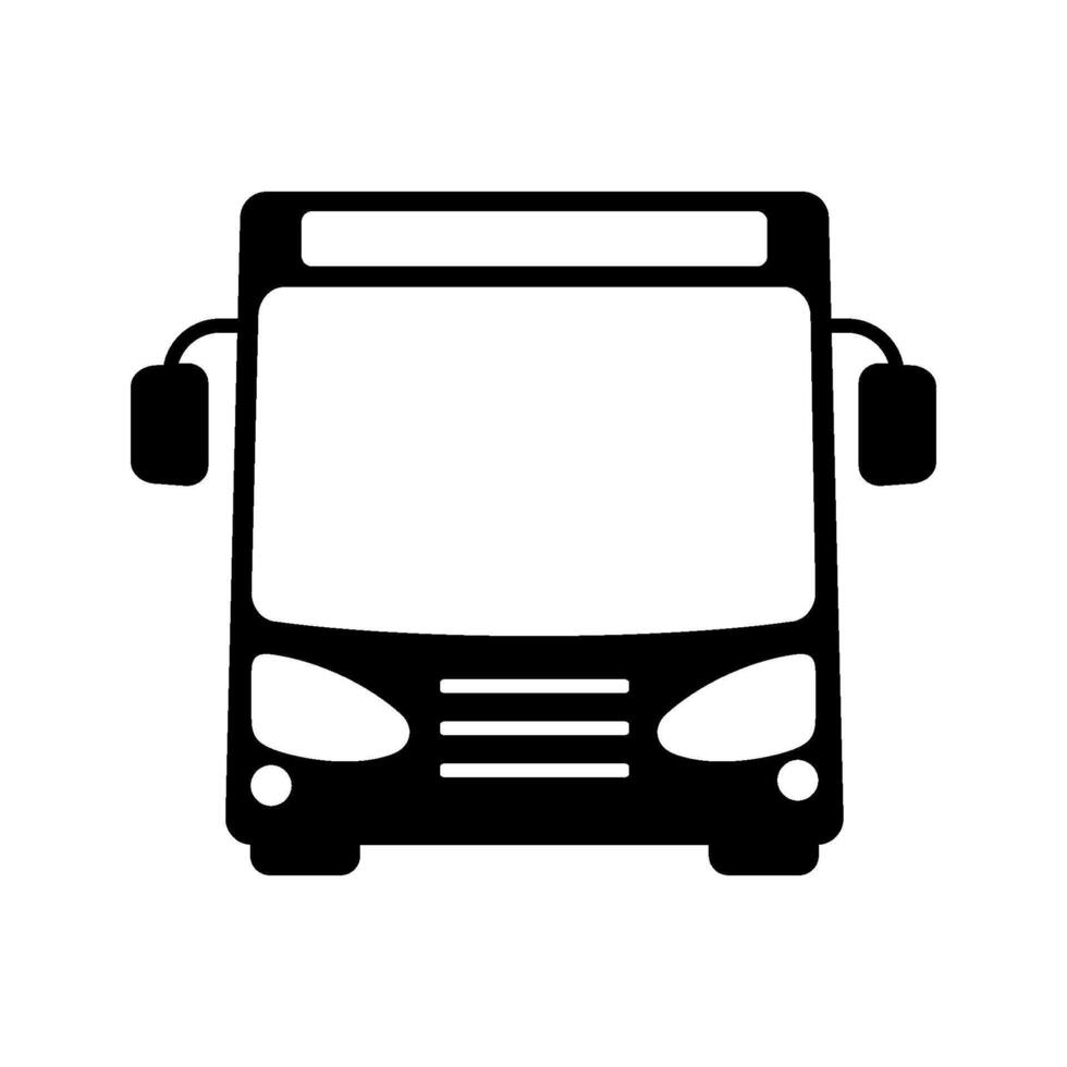Bus-Icon-Vektor-Design-Vorlage vektor