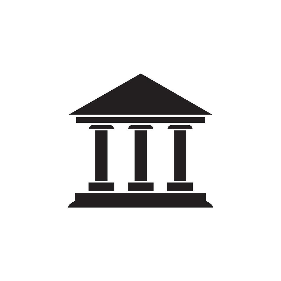 Bank Symbol Vektor Design Vorlage