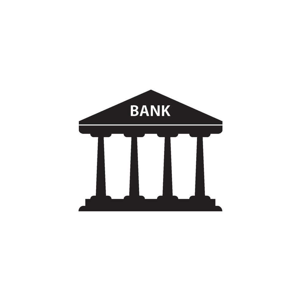 Bank Symbol Vektor Design Vorlage