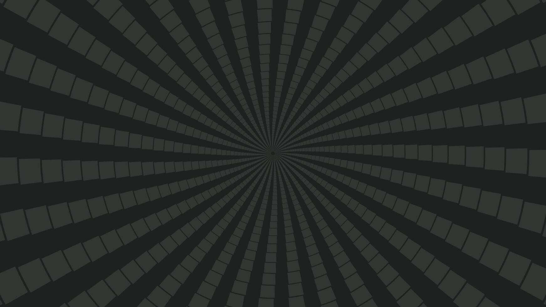 abstrakt Spiral- gepunktet Dringlichkeit runden Hintergrund. vektor