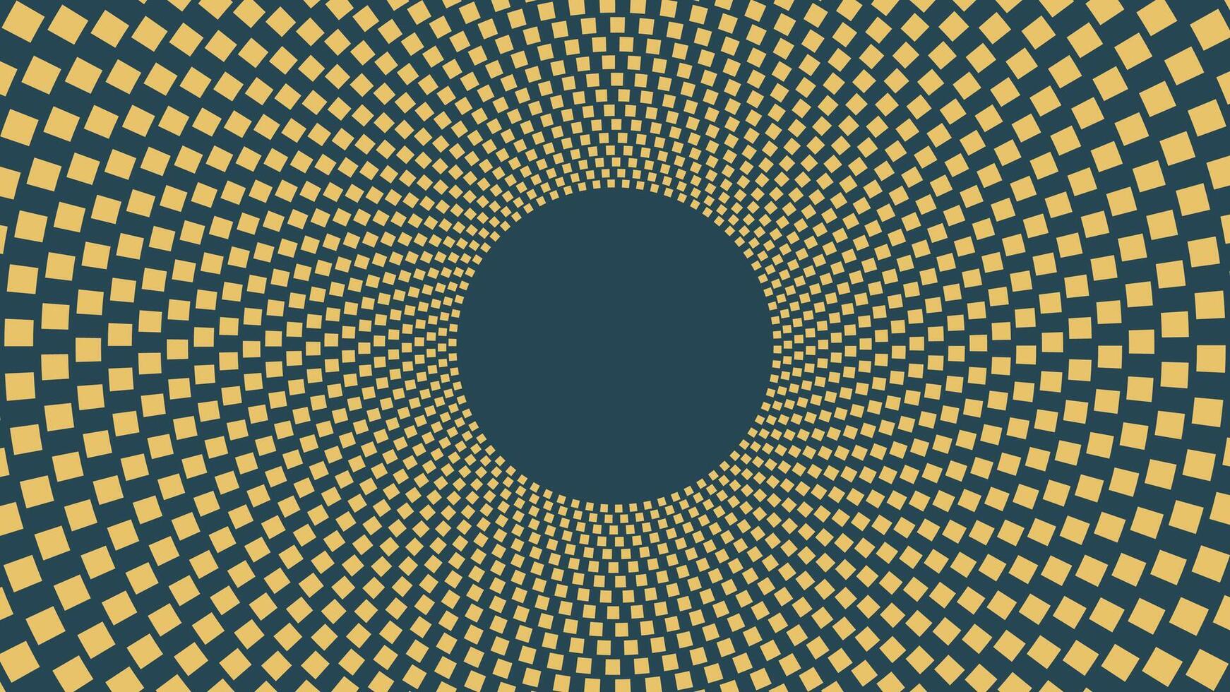 abstrakt Spiral- gepunktet wellig Linie runden Dringlichkeit zwei Farbe Kontrast Hintergrund vektor