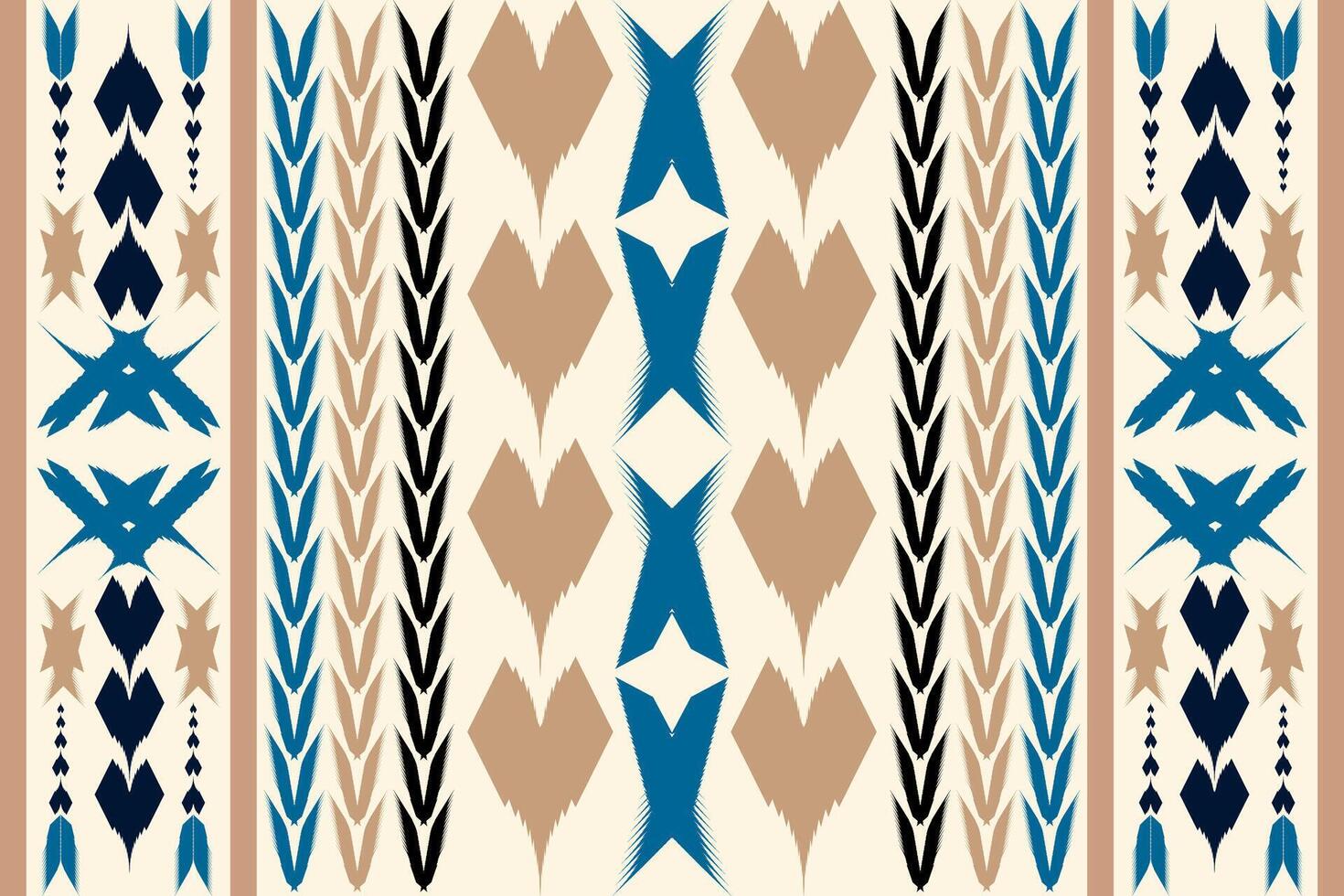 etnisk design mönster sarong mönster geometrisk design vektor