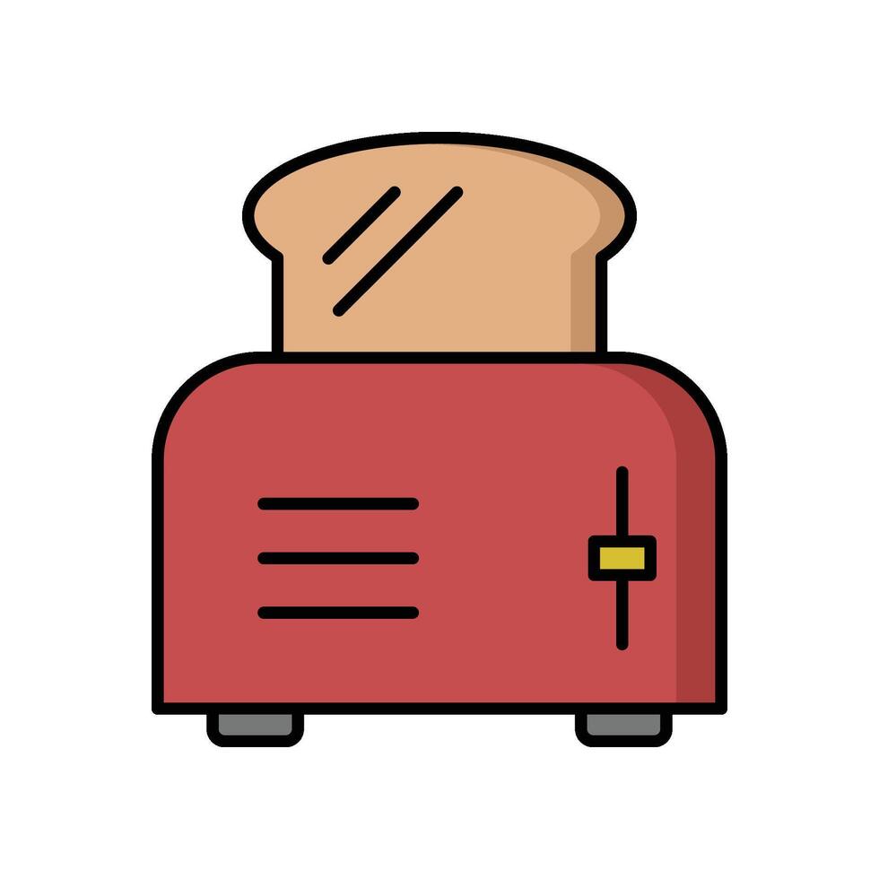 Toaster Symbol Vektor Design Illustration