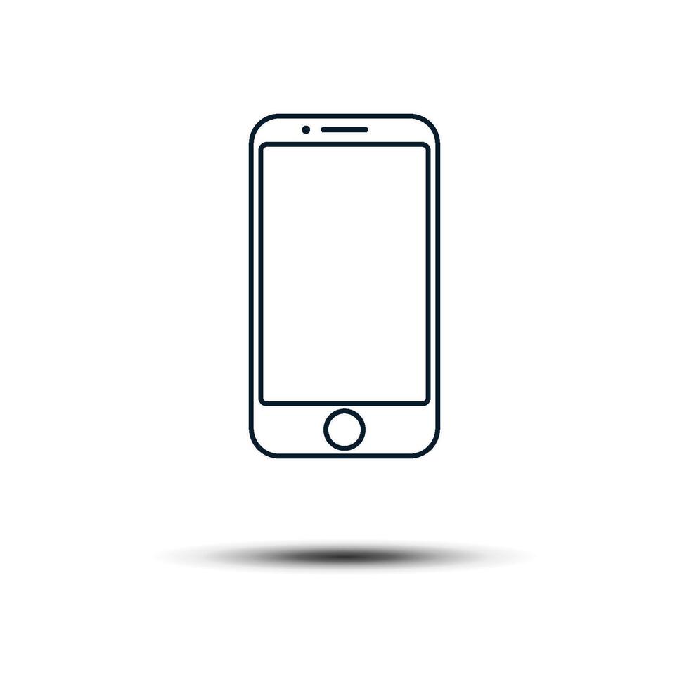 Smartphone Symbol Vektor Logo Vorlage. modisch Gerät Illustration Design.