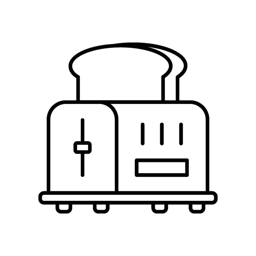 Toaster Symbol Vektor Design Illustration