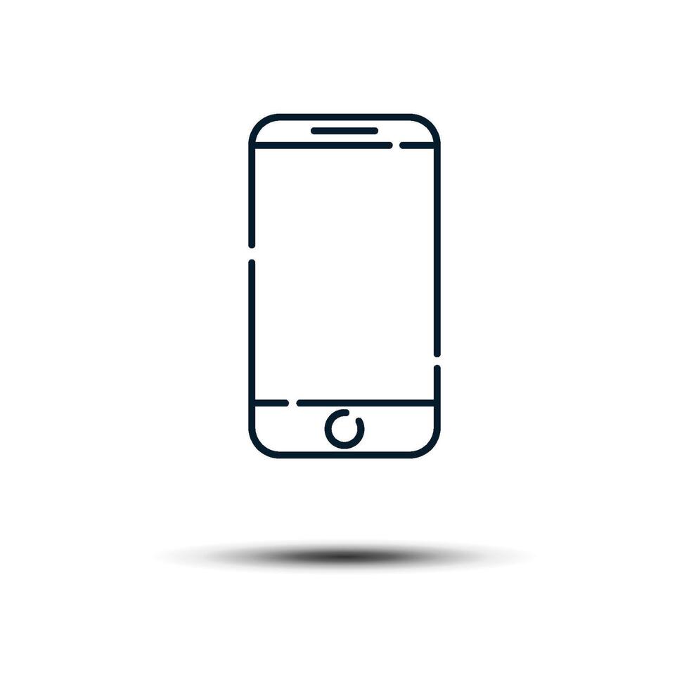 Smartphone Symbol Vektor Logo Vorlage. modisch Gerät Illustration Design.