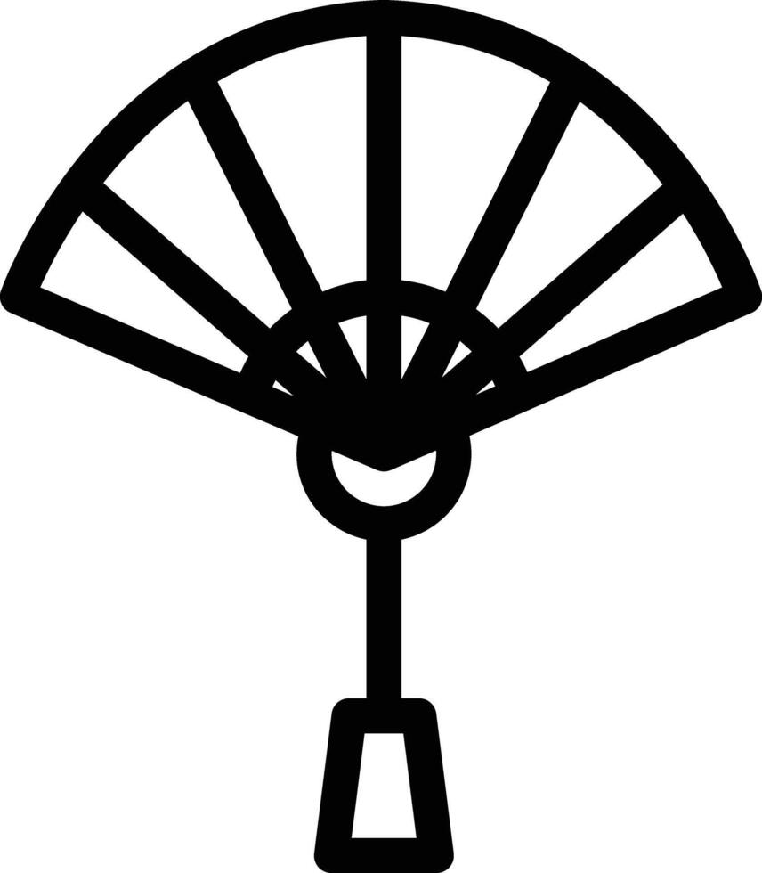 Fan-Vektor-Symbol vektor