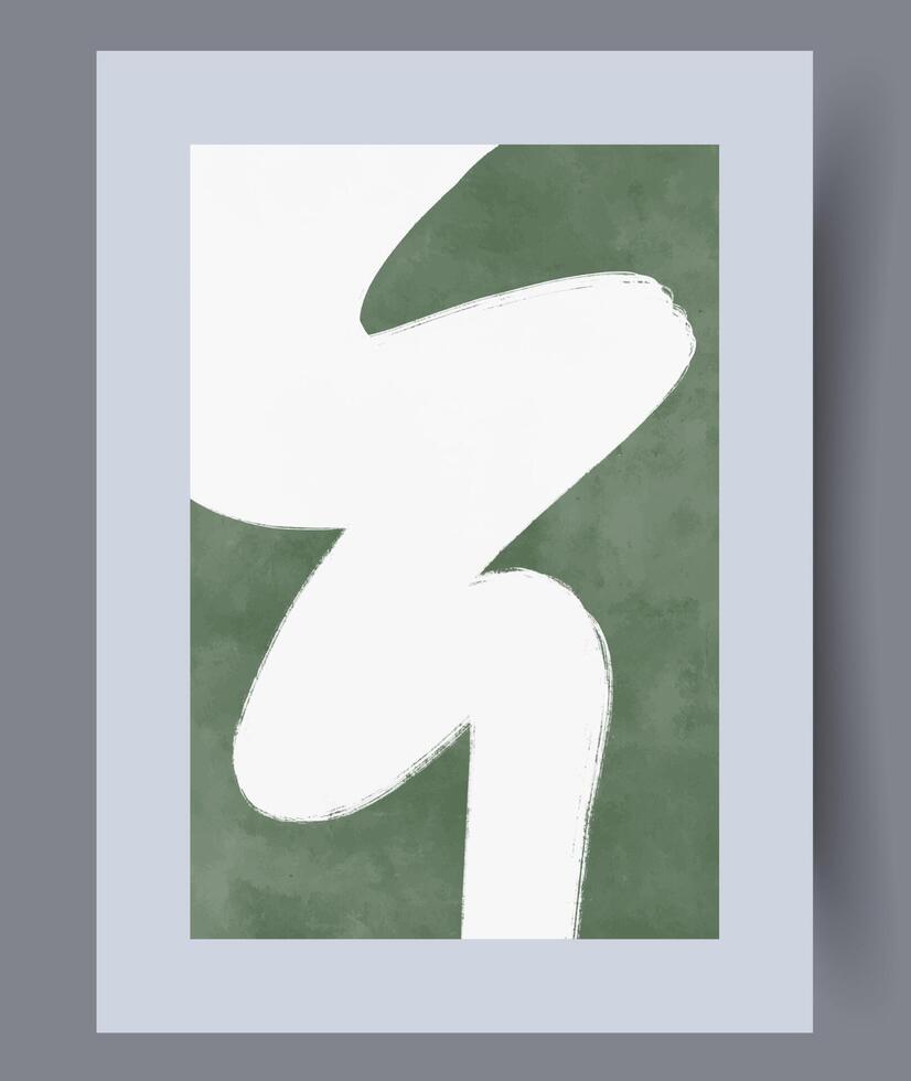 abstrakt Streifen künstlerisch Weg Mauer Kunst drucken. zeitgenössisch dekorativ Hintergrund mit Weg. Mauer Kunstwerk zum Innere Design. druckbar minimal abstrakt Streifen Poster. vektor