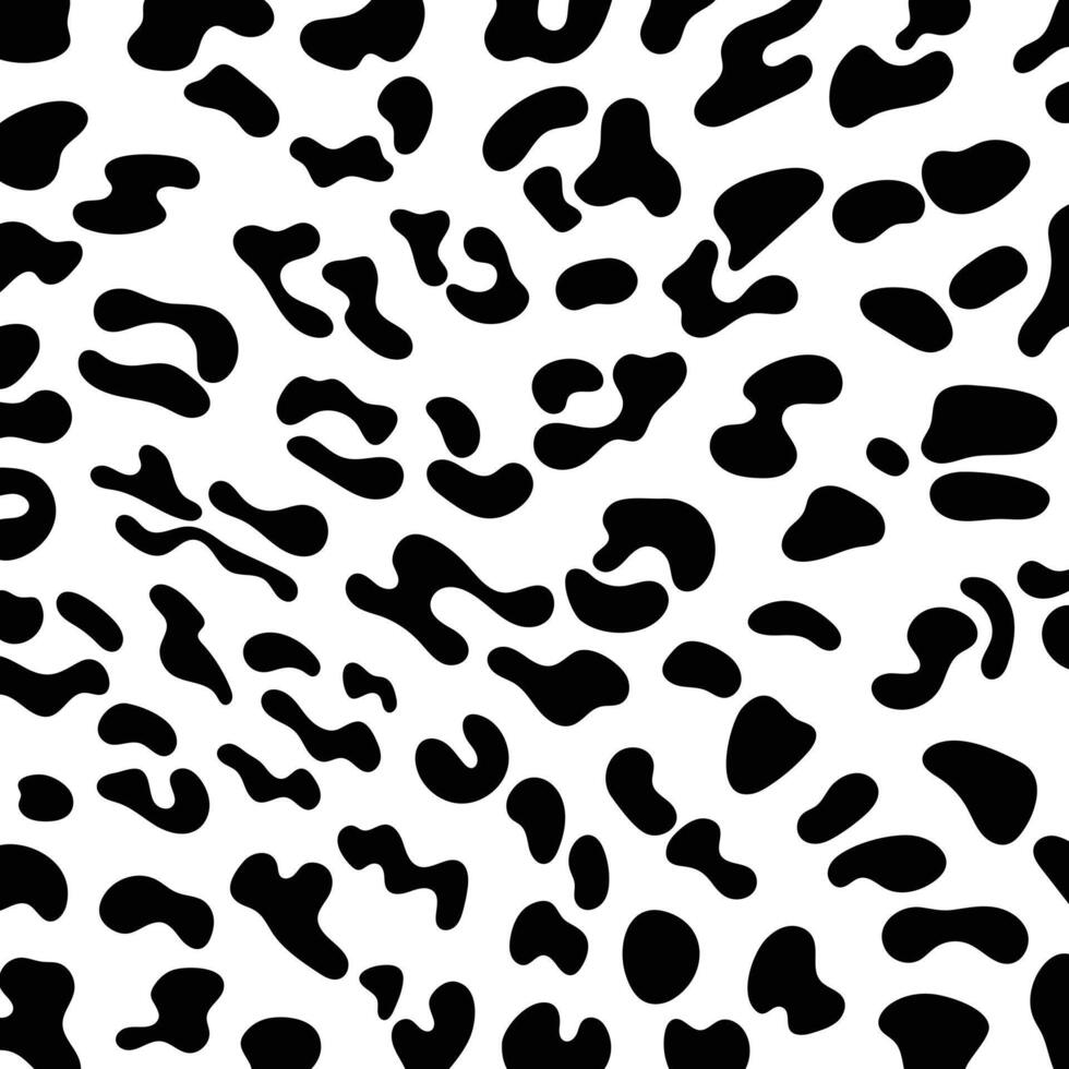 Leopard drucken Muster Tier nahtlos. Leopard Haut abstrakt zum Drucken, Schneiden und Kunsthandwerk Ideal zum Tassen, Aufkleber, Schablonen, Netz, Abdeckung. Zuhause schmücken und mehr. vektor