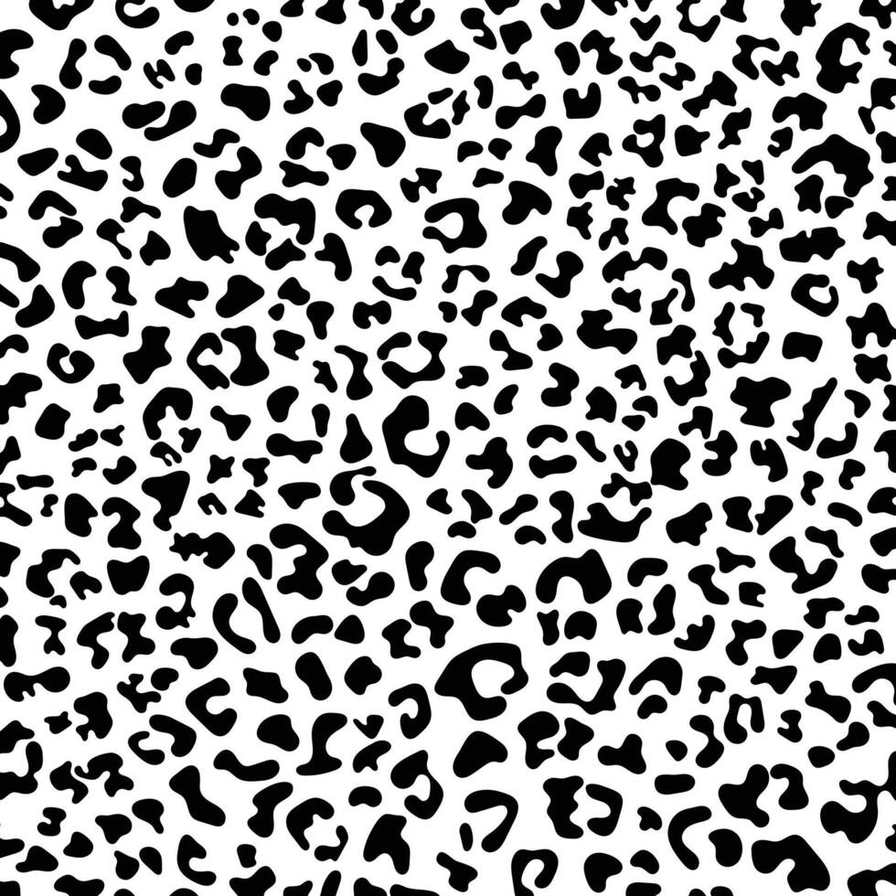 leopard skriva ut mönster djur- sömlös. leopard hud abstrakt för utskrift, skärande och hantverk idealisk för muggar, klistermärken, schabloner, webb, omslag. Hem dekorera och Mer. vektor
