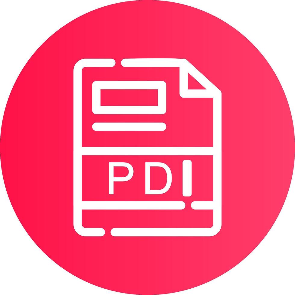 pdi kreativ Symbol Design vektor