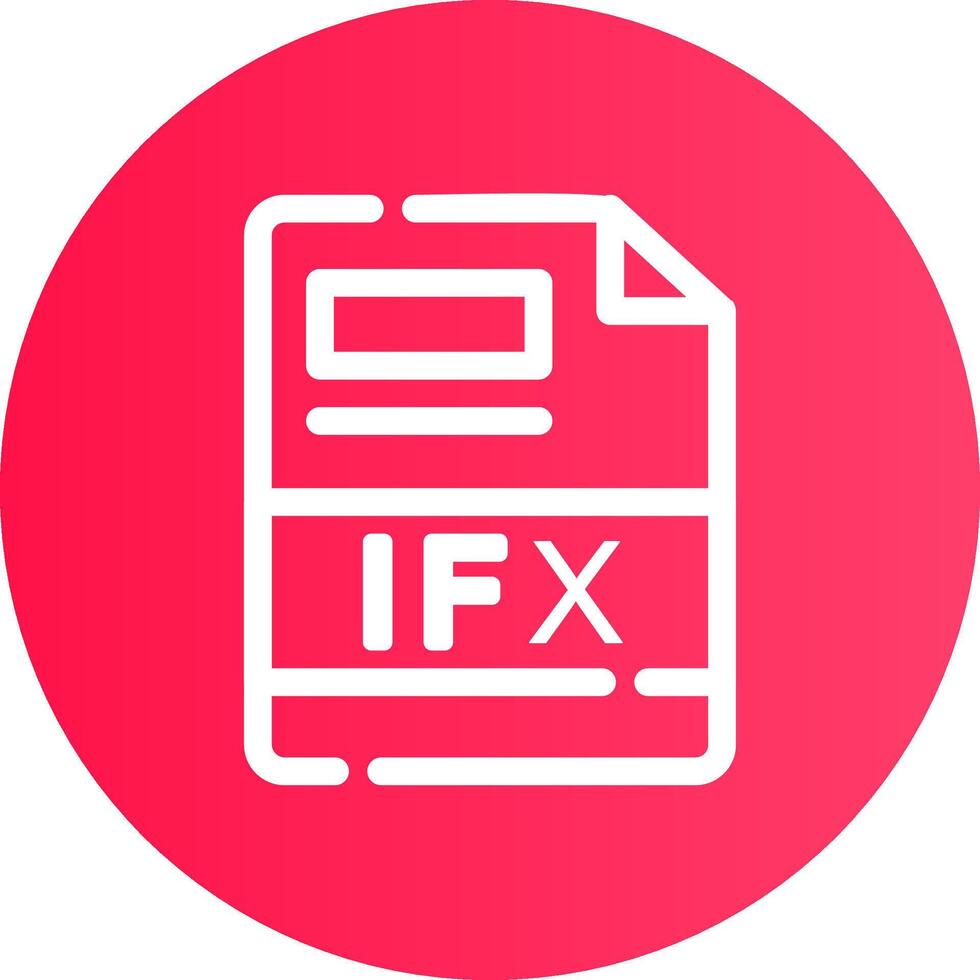 ifx kreativ Symbol Design vektor