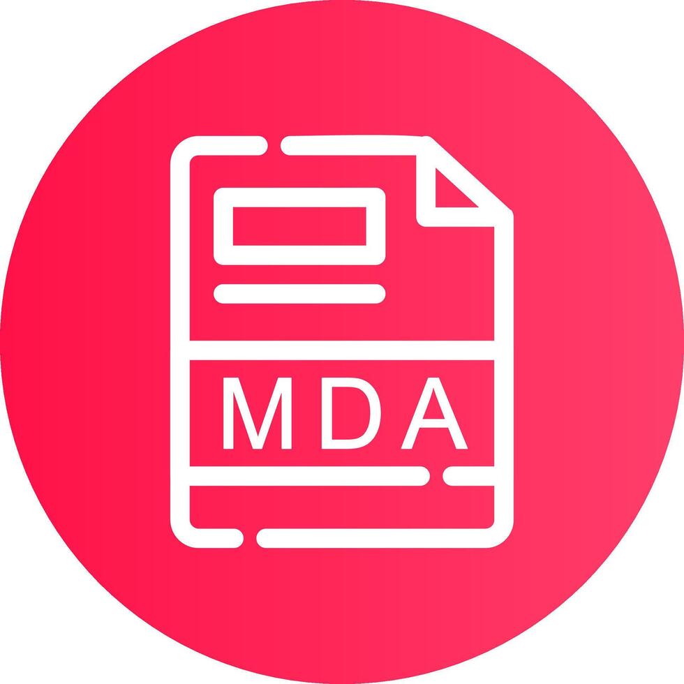 mda kreativ Symbol Design vektor