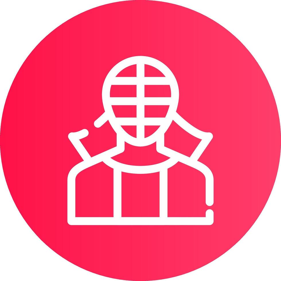 Kendo kreatives Icon-Design vektor