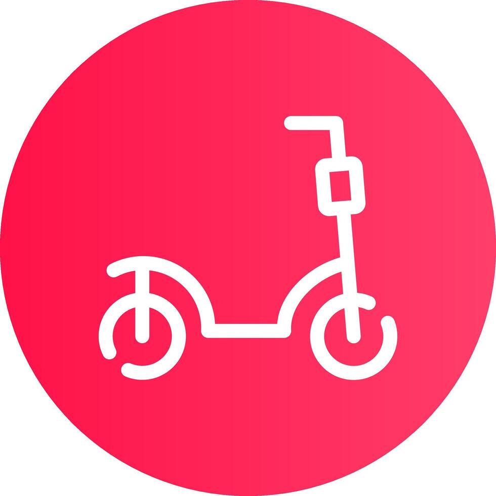 Scooter kreatives Icon-Design vektor