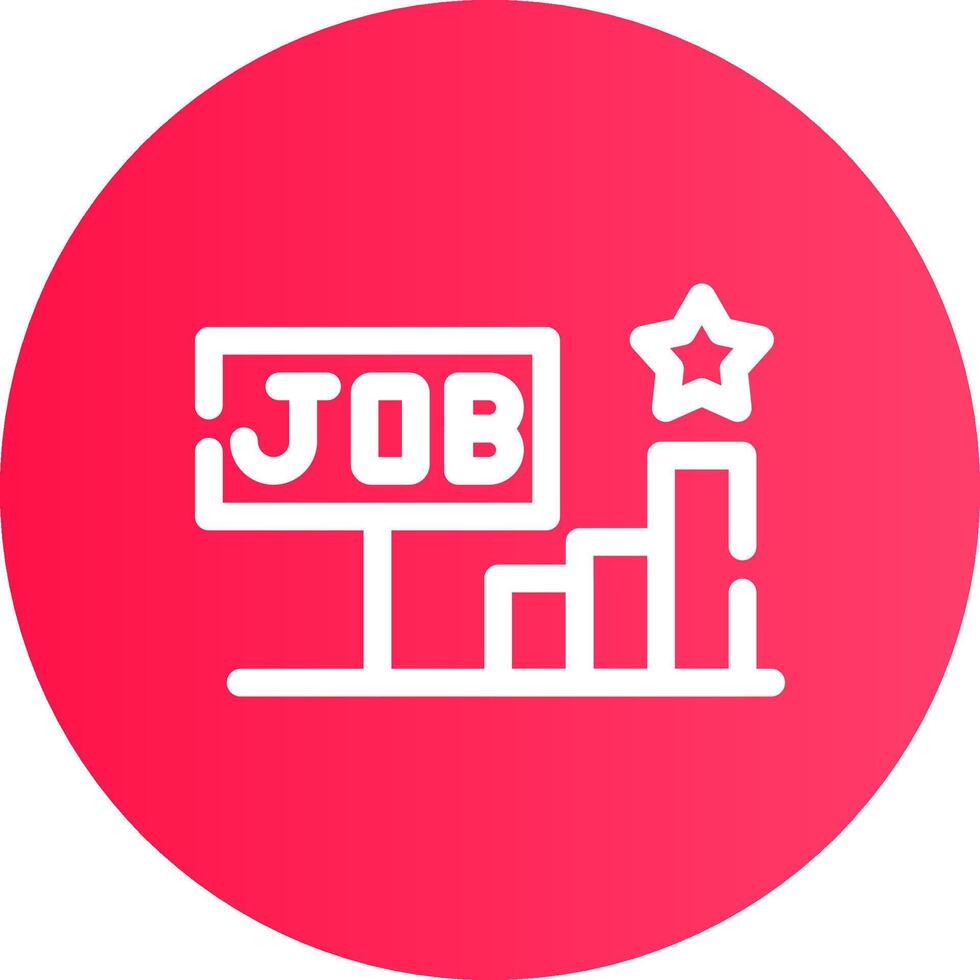 Job kreatives Icon-Design vektor