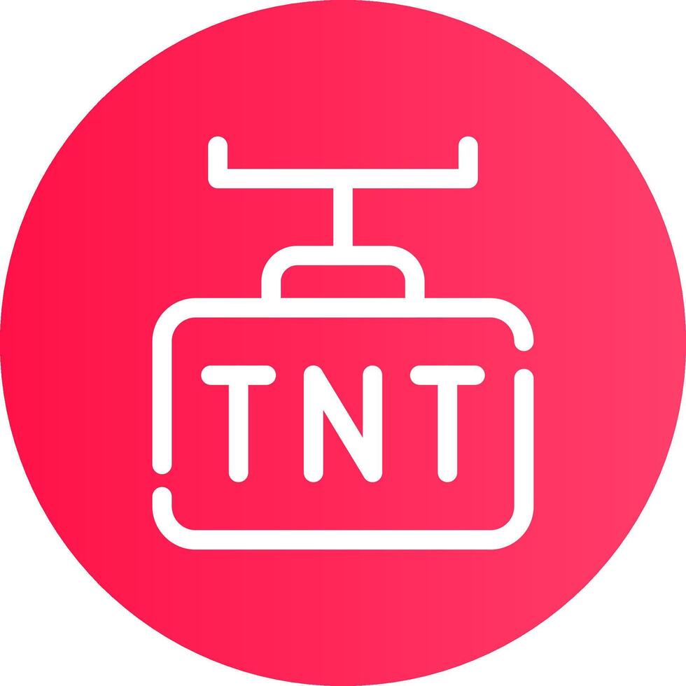 tnt kreatives Icon-Design vektor