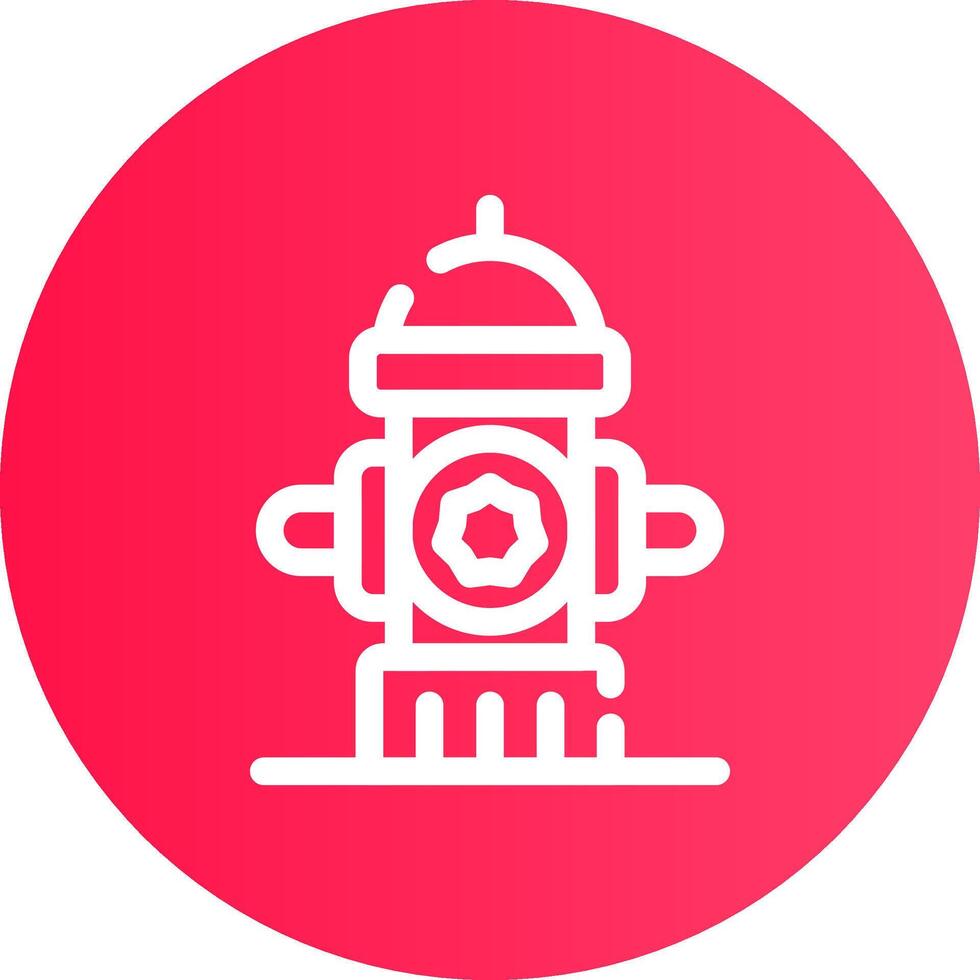 Hydrant kreatives Icon-Design vektor