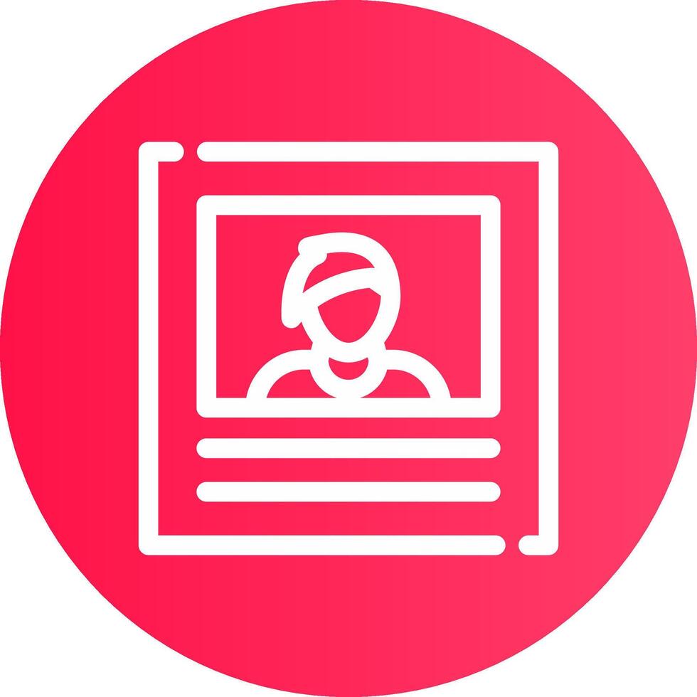 wollte kreatives Icon-Design vektor