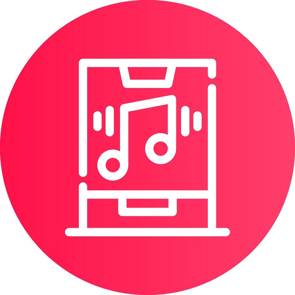 Musik kreatives Icon-Design vektor