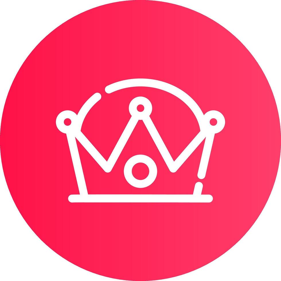 Tiara kreatives Icon-Design vektor