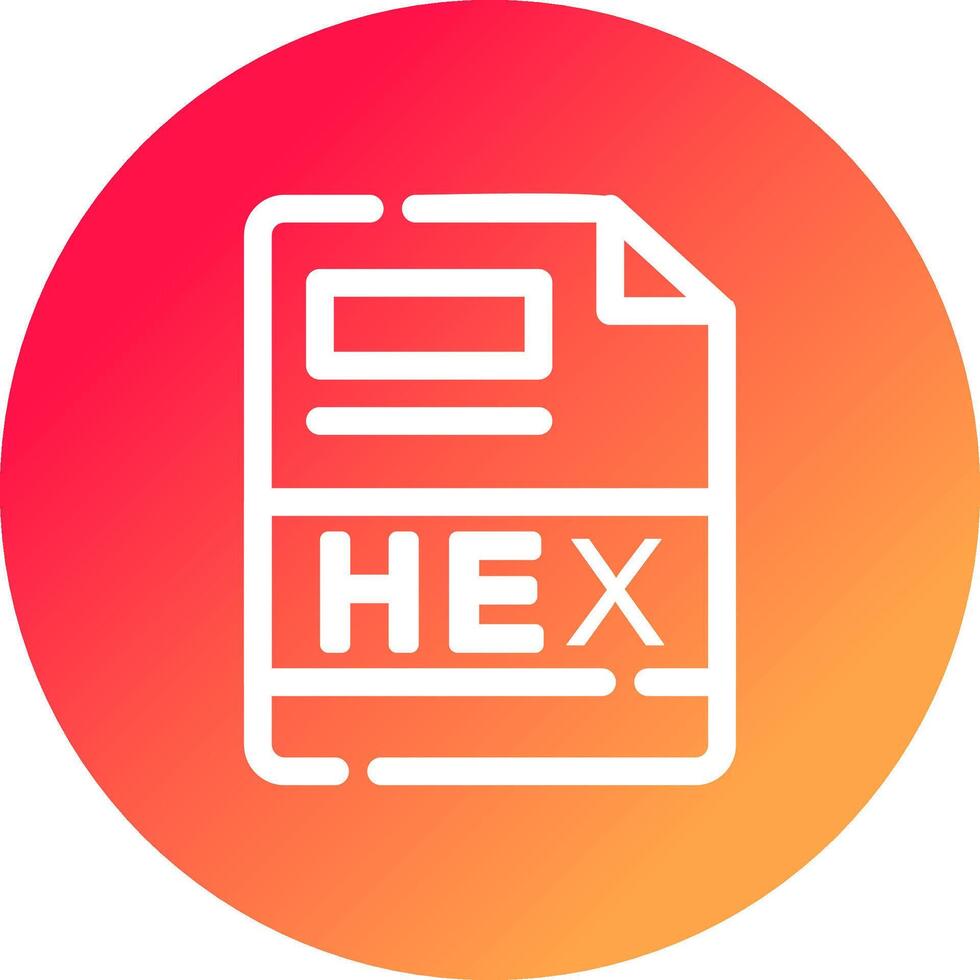 hex kreativ ikon design vektor