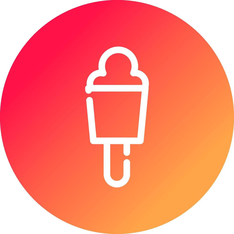 Eis kreatives Icon-Design vektor