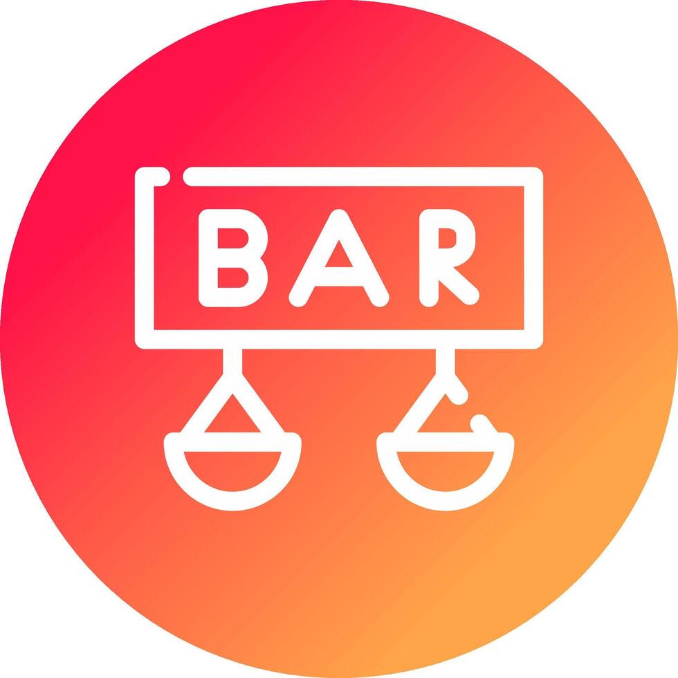 Bar kreatives Icon-Design vektor