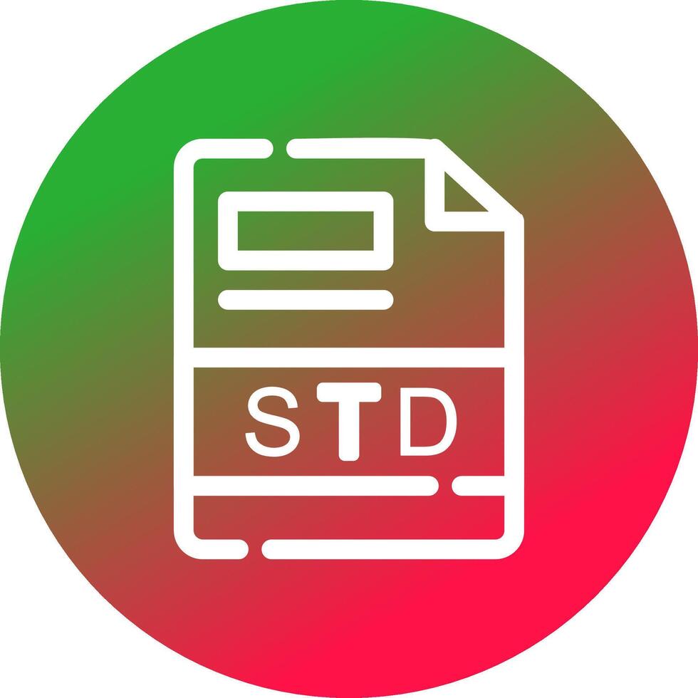 std kreativ Symbol Design vektor