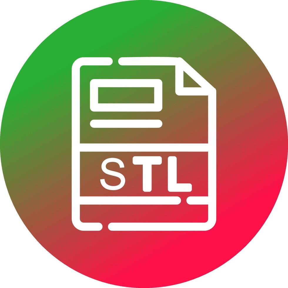 stl kreativ Symbol Design vektor