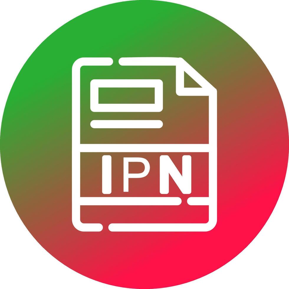 ipn kreativ Symbol Design vektor