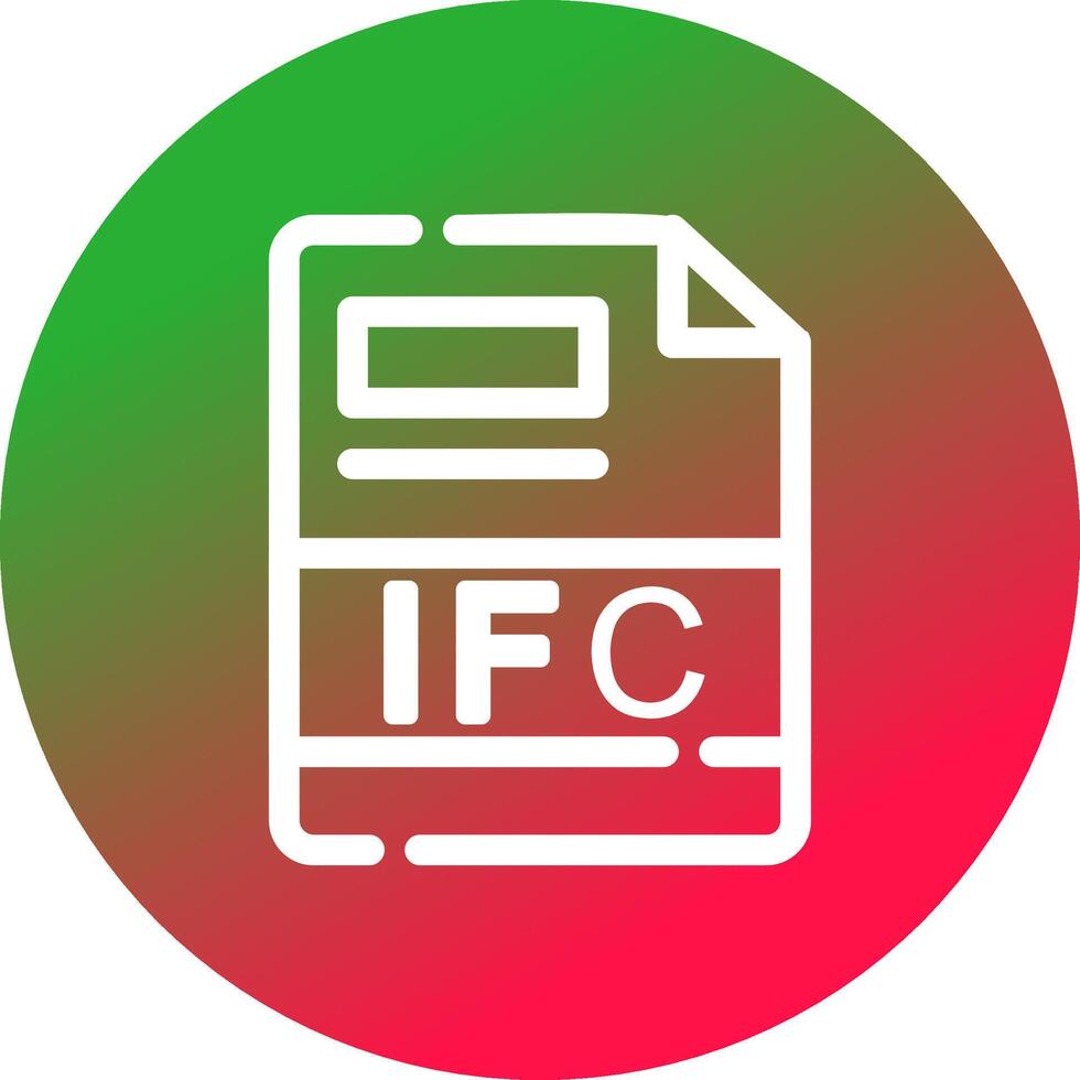 ifc kreativ ikon design vektor