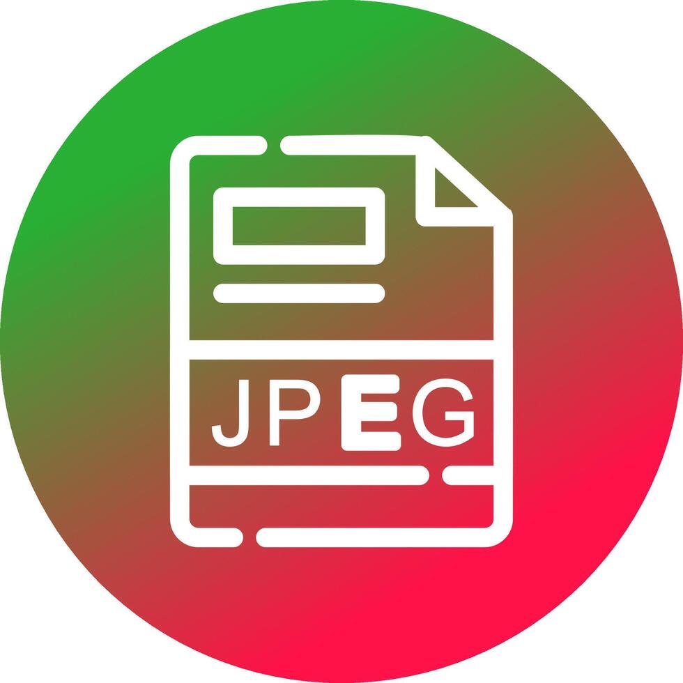 JPEG-kreatives Icon-Design vektor