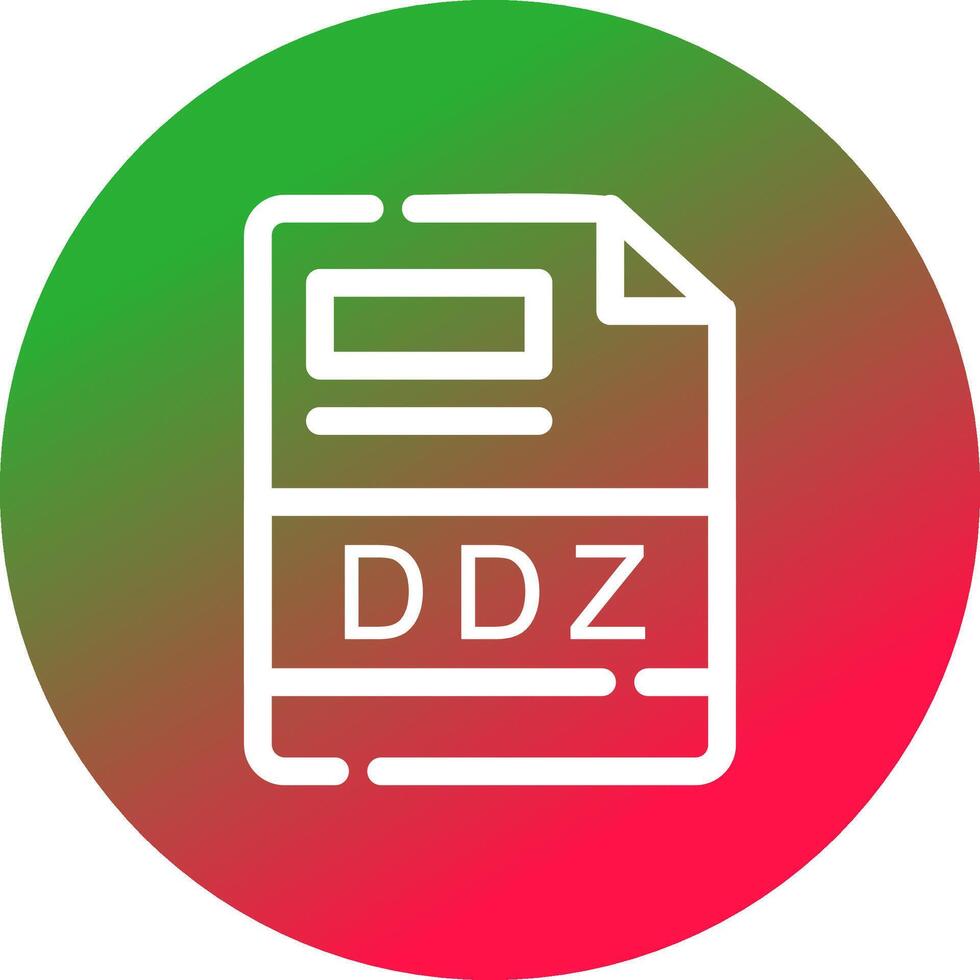 ddz kreativ Symbol Design vektor