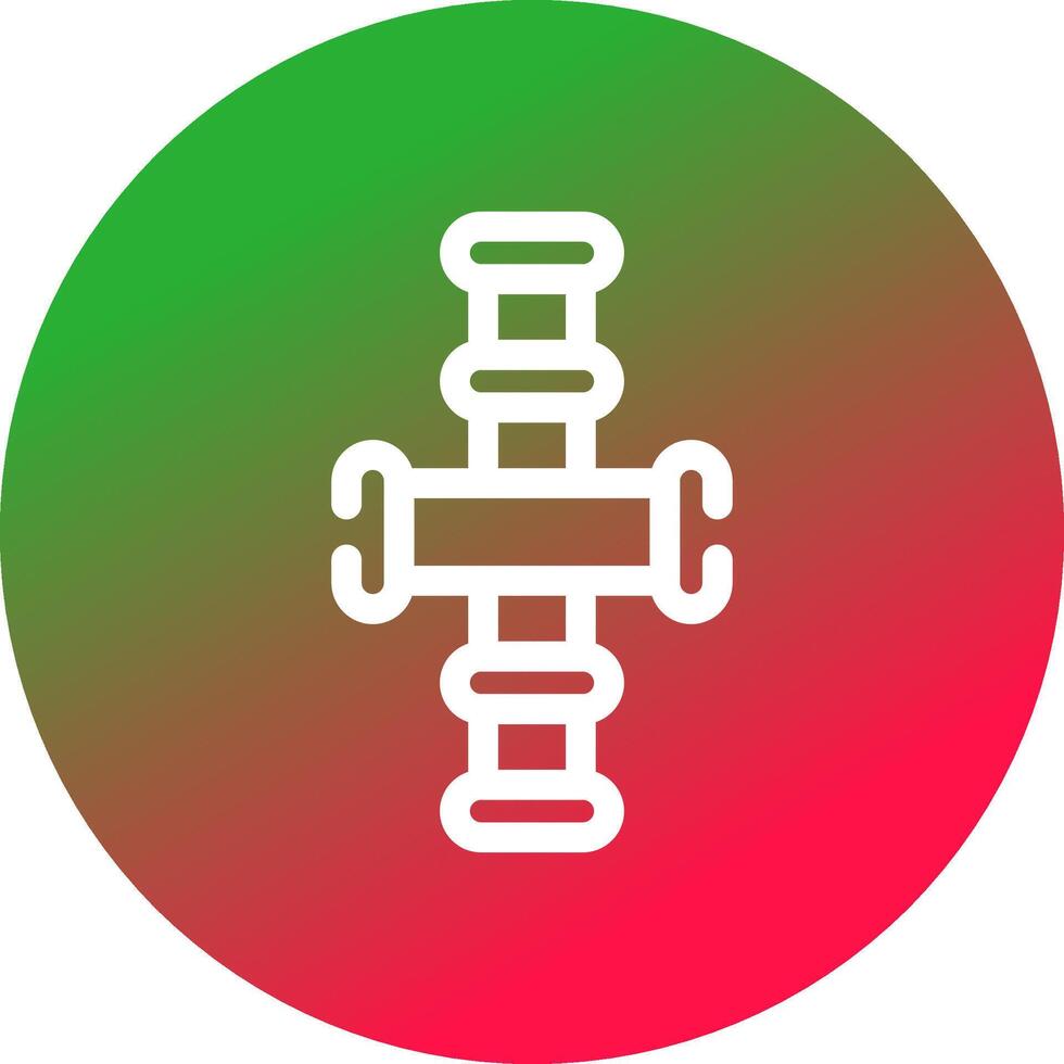 Pipeline kreatives Icon-Design vektor