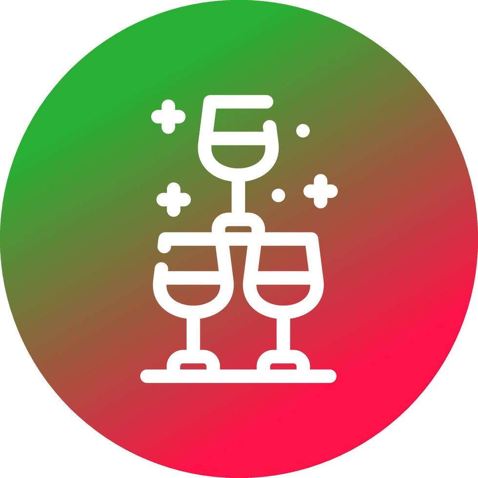 kreatives Icon-Design aus Glas vektor