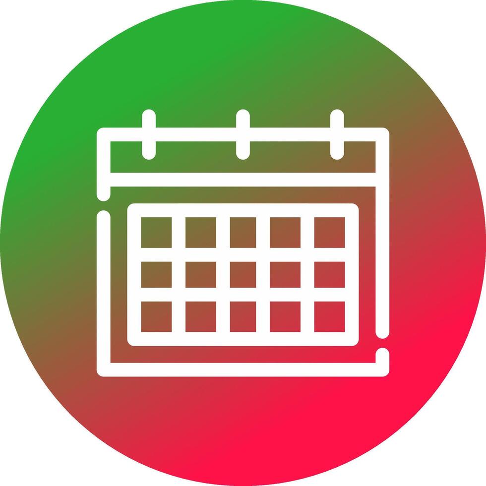 Kalender kreatives Icon-Design vektor