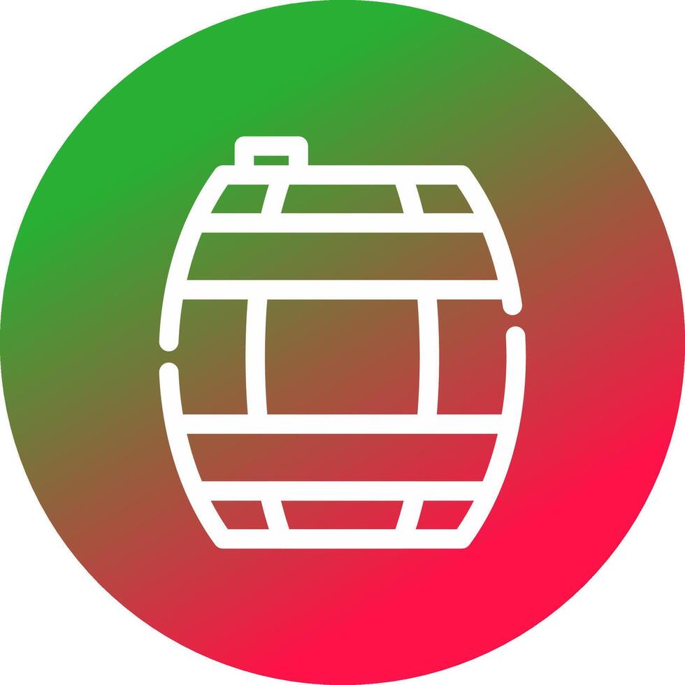 Barrel kreatives Icon-Design vektor