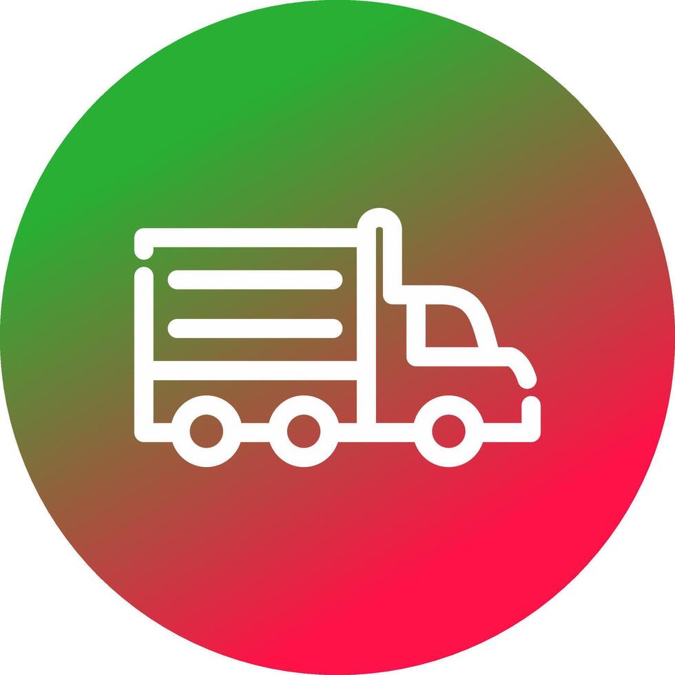 LKW-kreatives Icon-Design vektor