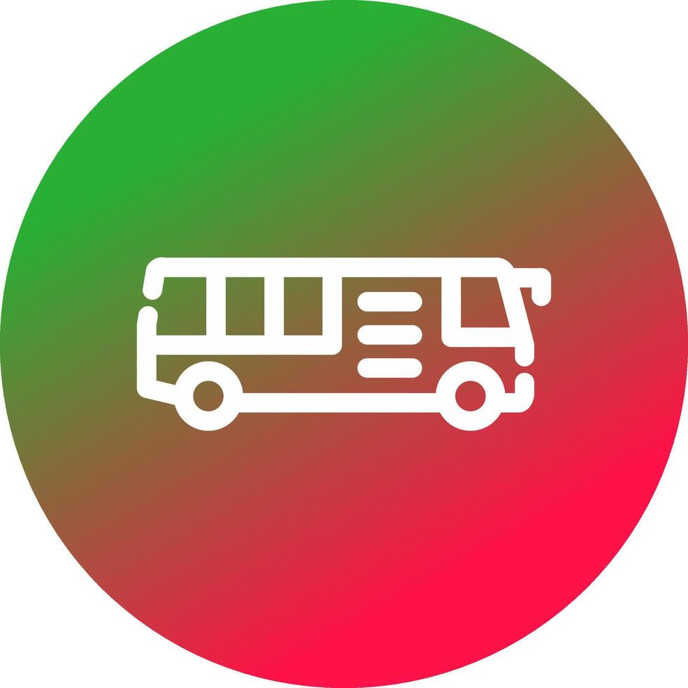 Bus kreatives Icon-Design vektor