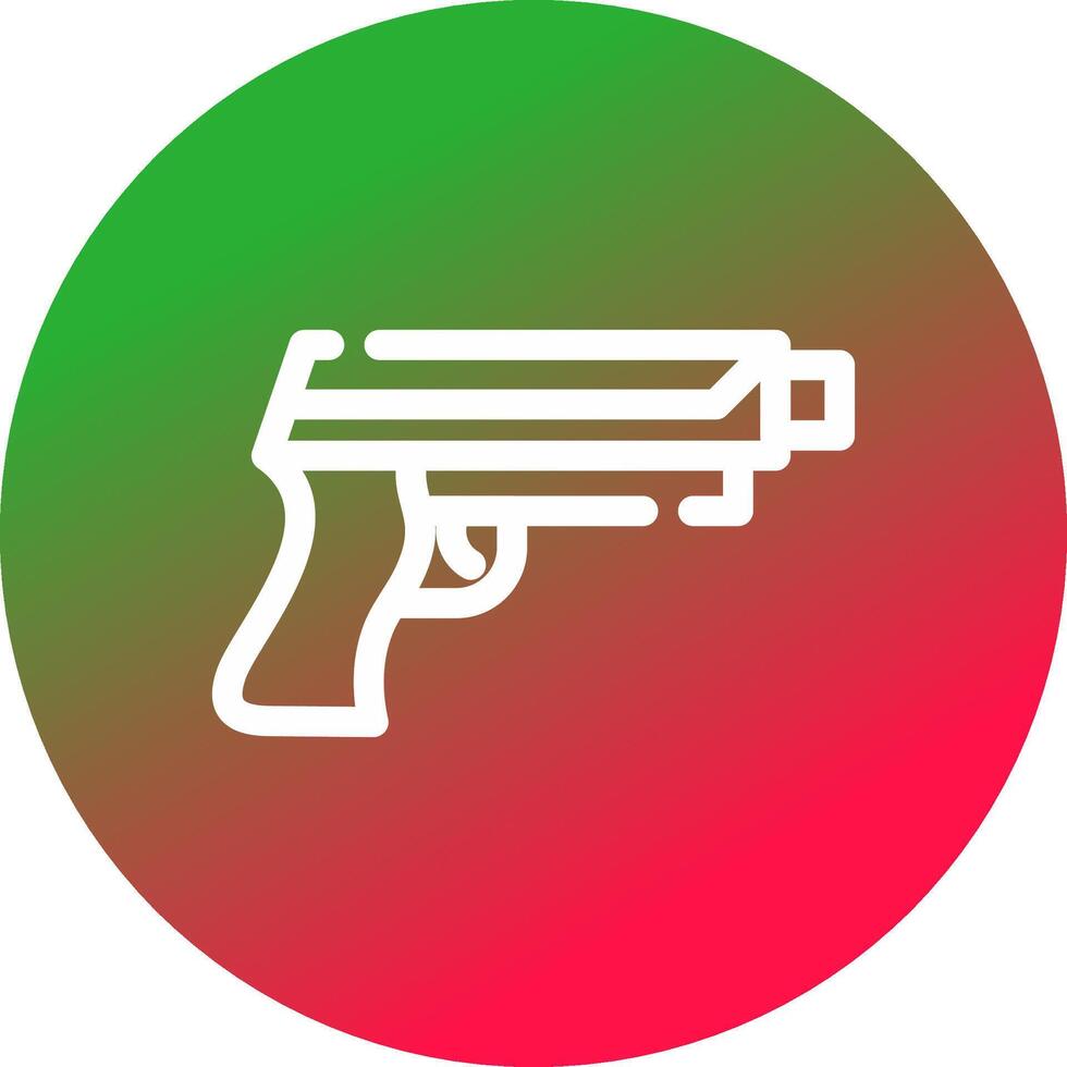 Waffe kreatives Icon-Design vektor