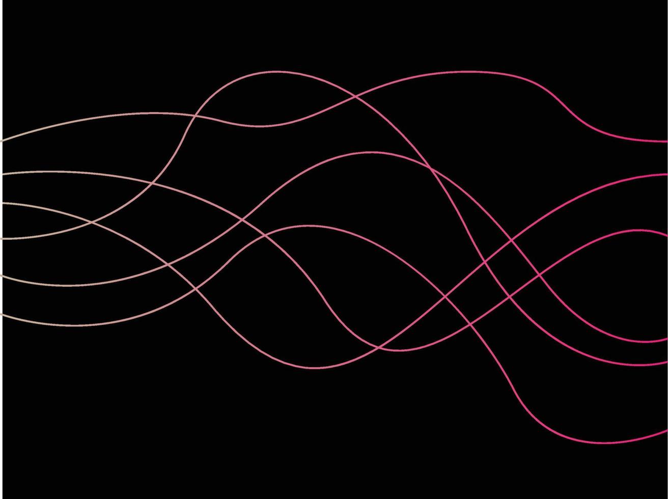 wellig, Wirbel, Hintergrund mit Linien, abstrakt vektor