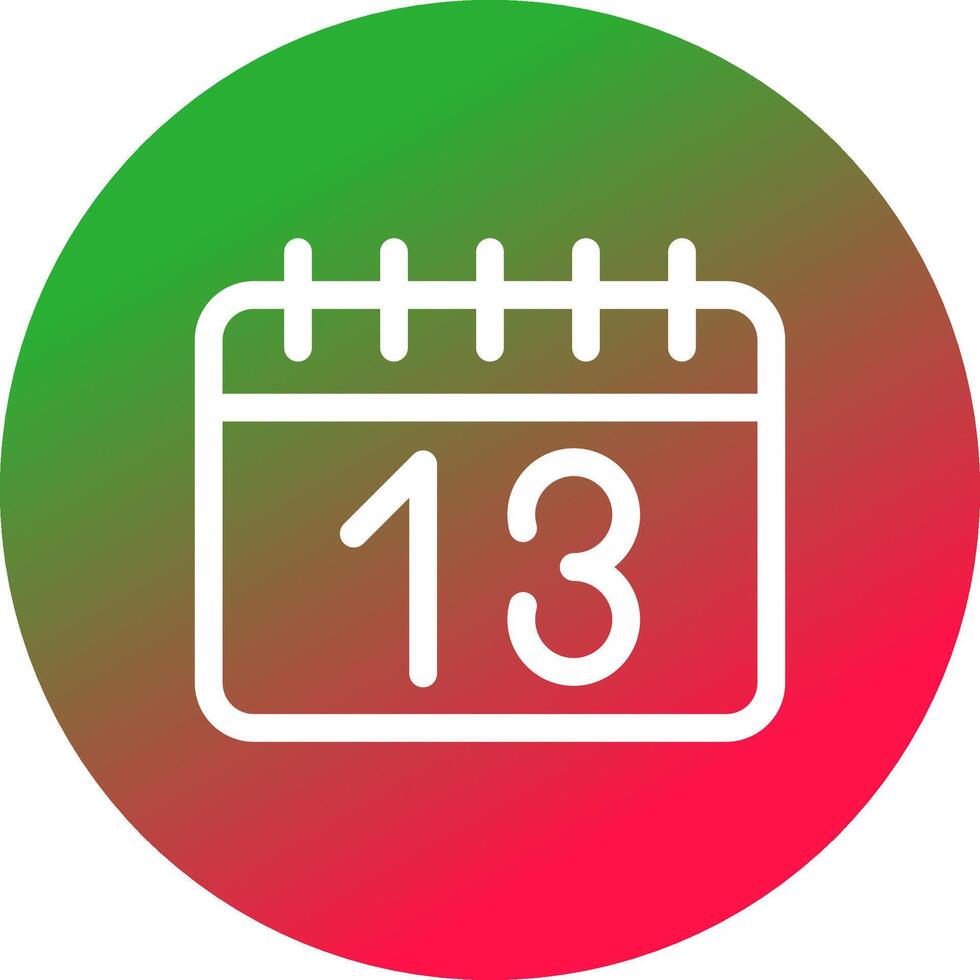 Kalender kreatives Icon-Design vektor