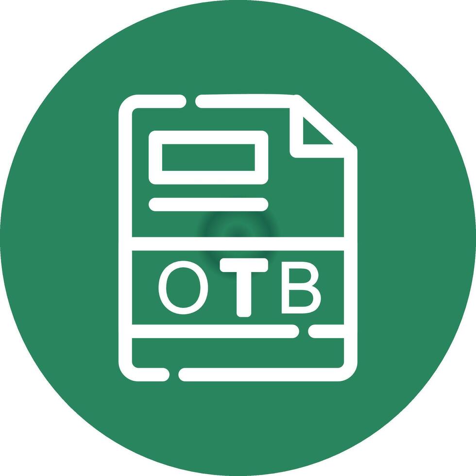 otb kreativ Symbol Design vektor