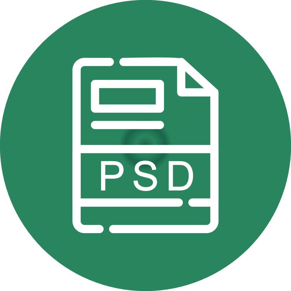 psd kreativ Symbol Design vektor