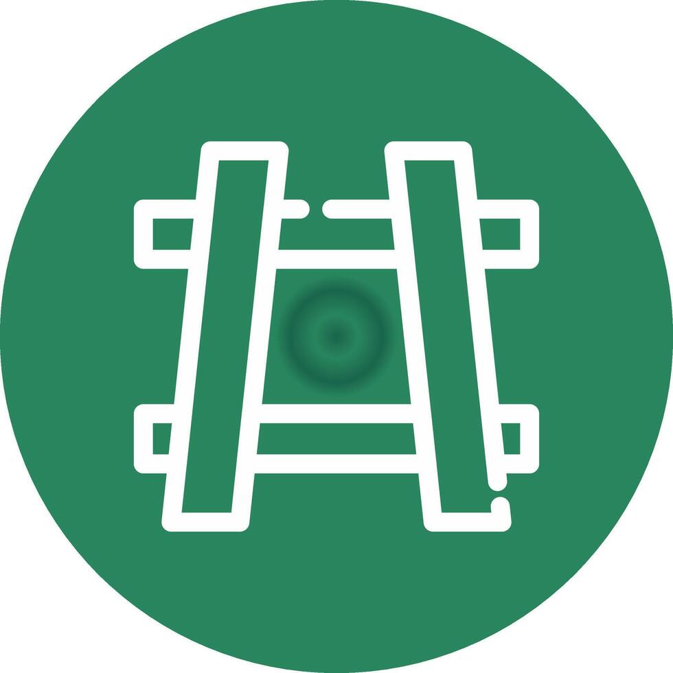 Eisenbahn kreatives Icon-Design vektor