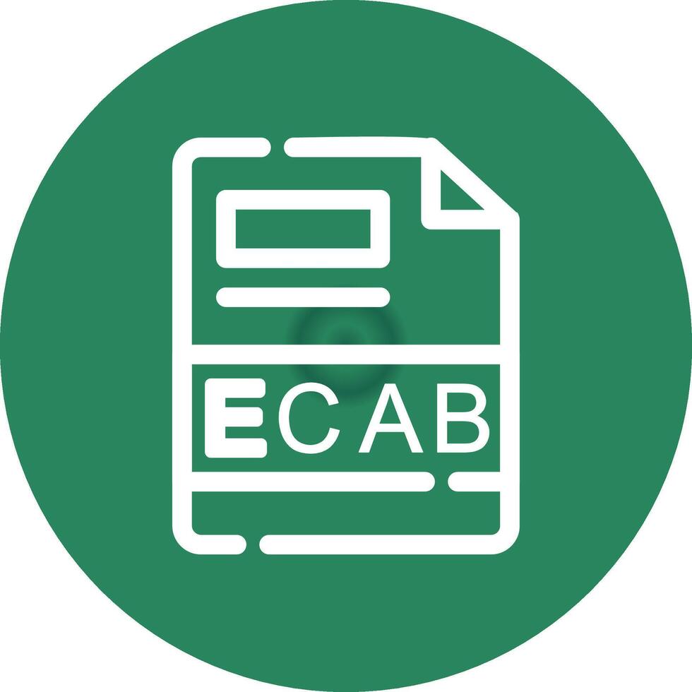 ecab kreativ Symbol Design vektor